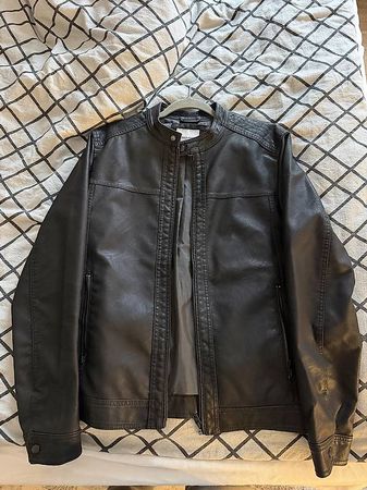 Jack & Jones Lederjacke Gr. M