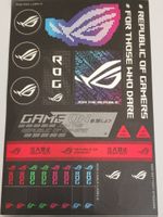 Republic of Gamers Sticker Bogen