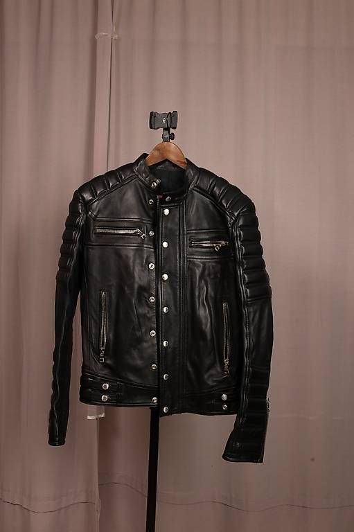 Jacken: Giacca pelle Balmain – Gebraucht aus Lugano von blo_2nn5
