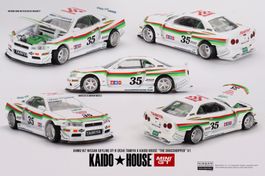 Nissan Skyline GT-R (R34) TAMIYAxKAIDO The GRASSHOPPER 1/64