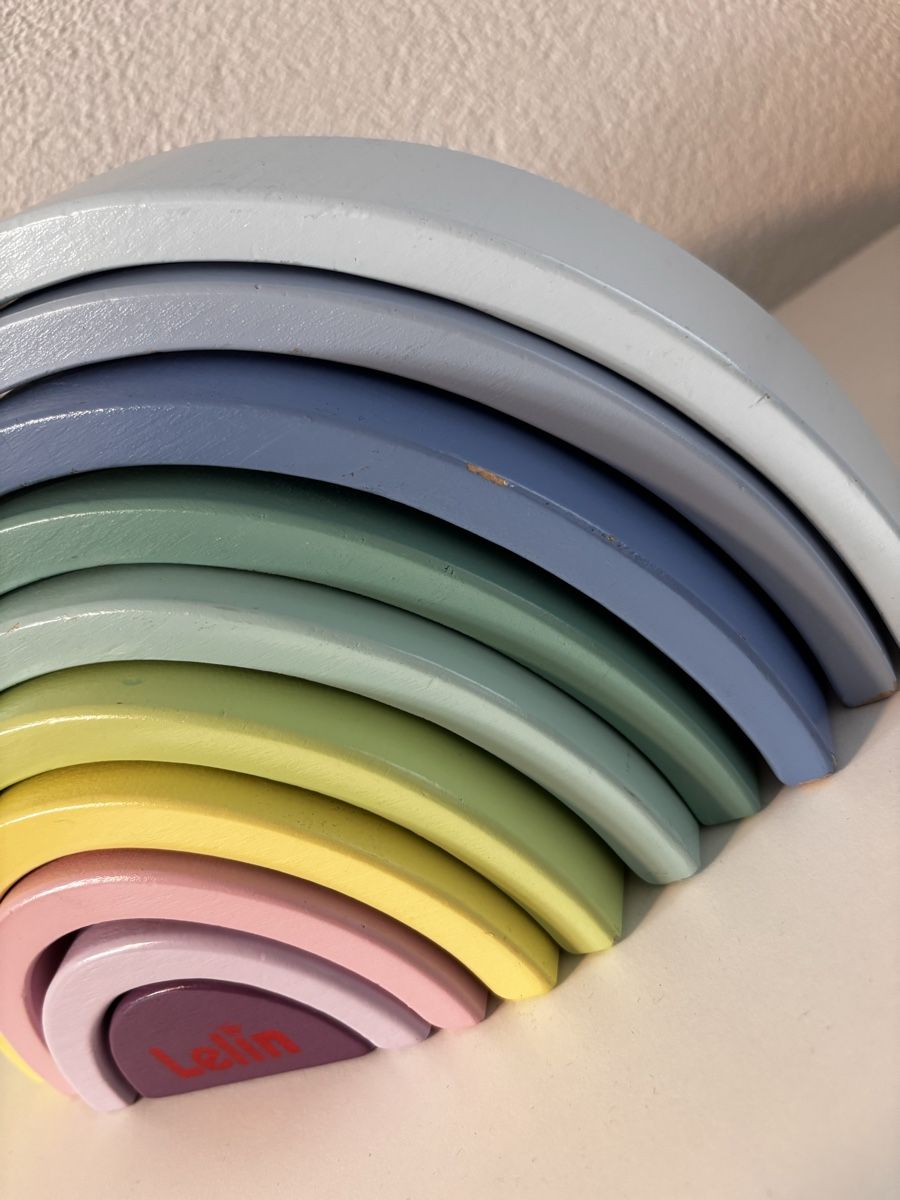 Jouets: Lelin Stapel Regenbogen Holz  – D'occasion à Appenzell par pfa_6gzm 2