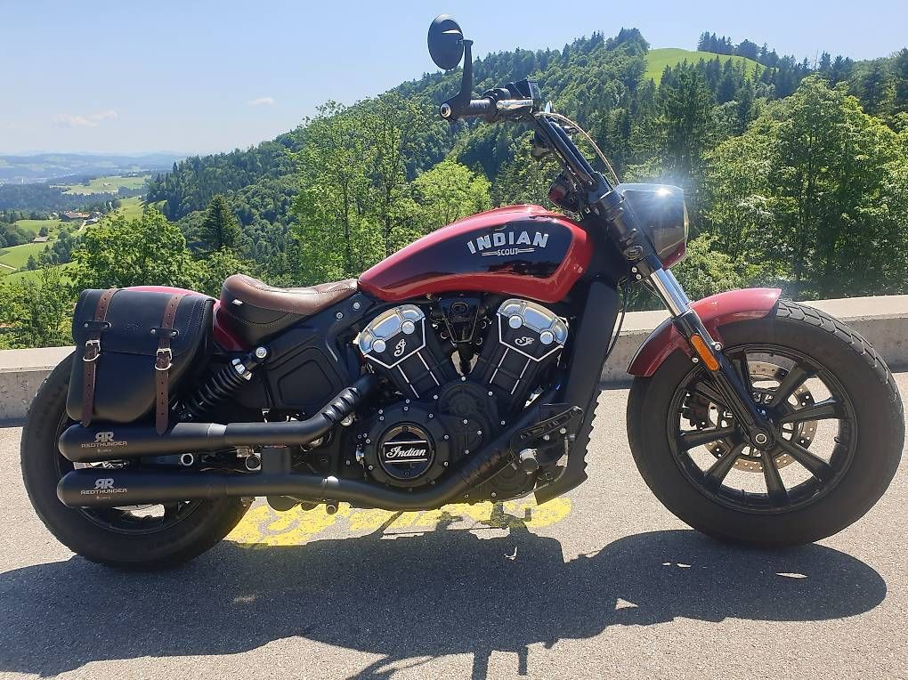 Chopper: INDIAN SCOUT BOBBER 35kw / 70kw 6000km frisch ab MFK – Gebraucht aus Laupen ZH von Cougar70 1