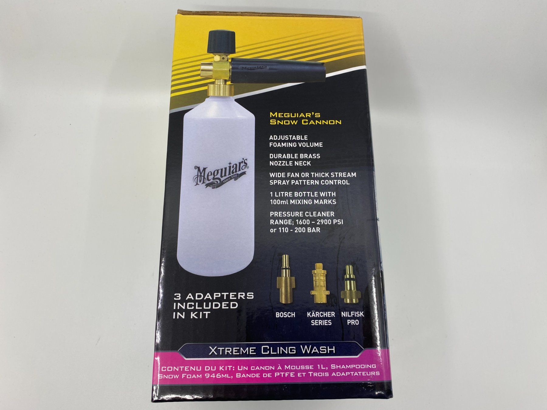 Meguiar's Pflegeprodukte: Meguiars Ultimate Snow Foam Cannon Kit – Gebraucht aus Langwiesen von Restposten-24 4