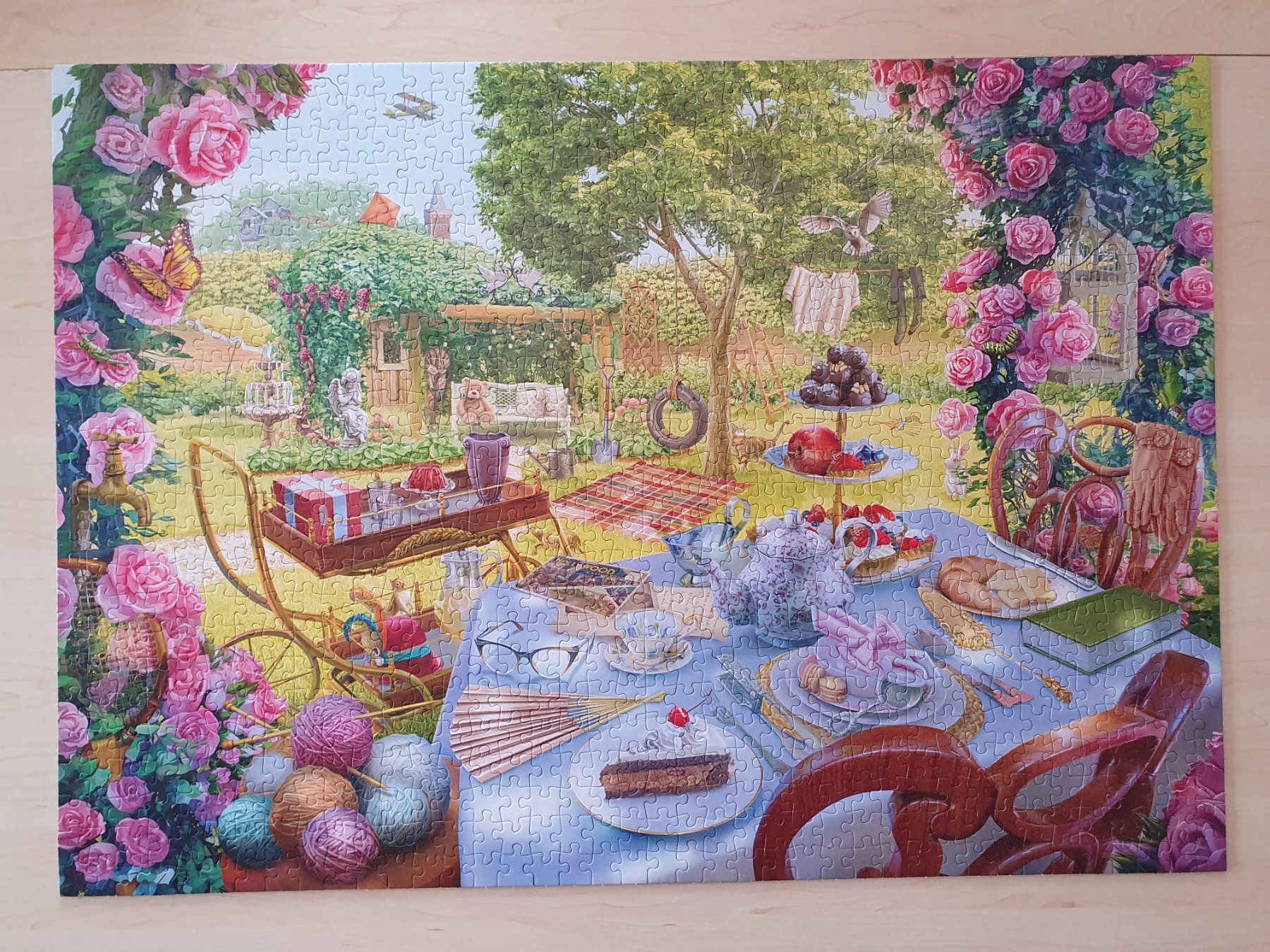 Ravensburger Puzzle: Lässiges Schmidt Secret Puzzle 'June's Journey' – Usato da St. Margarethen TG venduto da Schachmatt