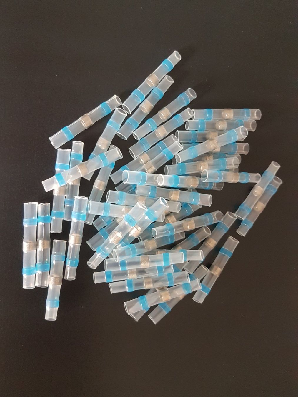 Componenti elettronici: 100 Stück Lötverbinder blau – Nuovo e nell'imballaggio originale da Perlen venduto da shelbycobra