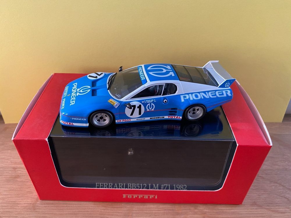 FERRARI 512BB LM # 71 Le Mans 1982 Ixo 1/43 24h du Mans EUR 24,90