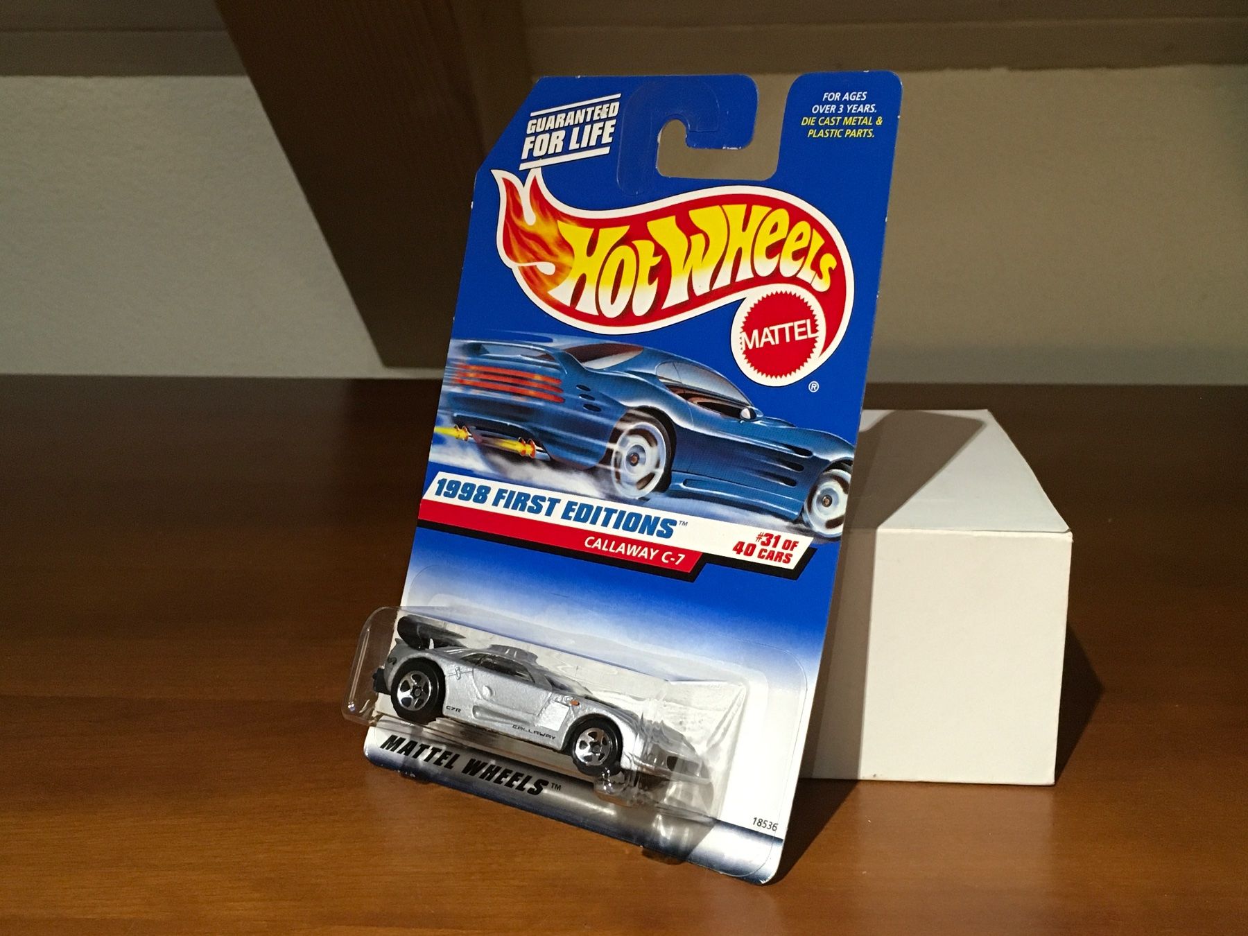 Hot Wheels Modellini d'auto: Callaway C7 - 1/64 Hot Wheels 1998 First Editions – Nuovo (secondo la descrizione) da Wohlen AG venduto da PrivatSammlung