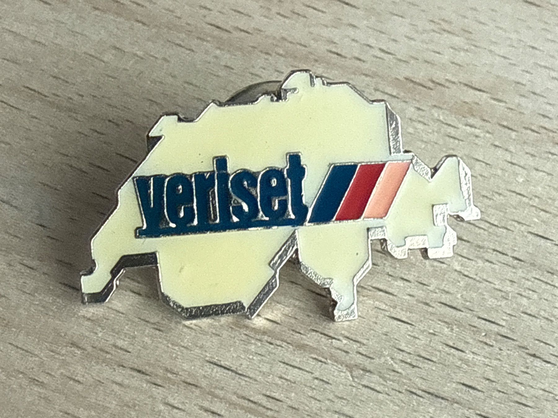 Placchette & Badge: Pin  Schweiz "veriset" – Usato da Glattbrugg venduto da Schweigmatt