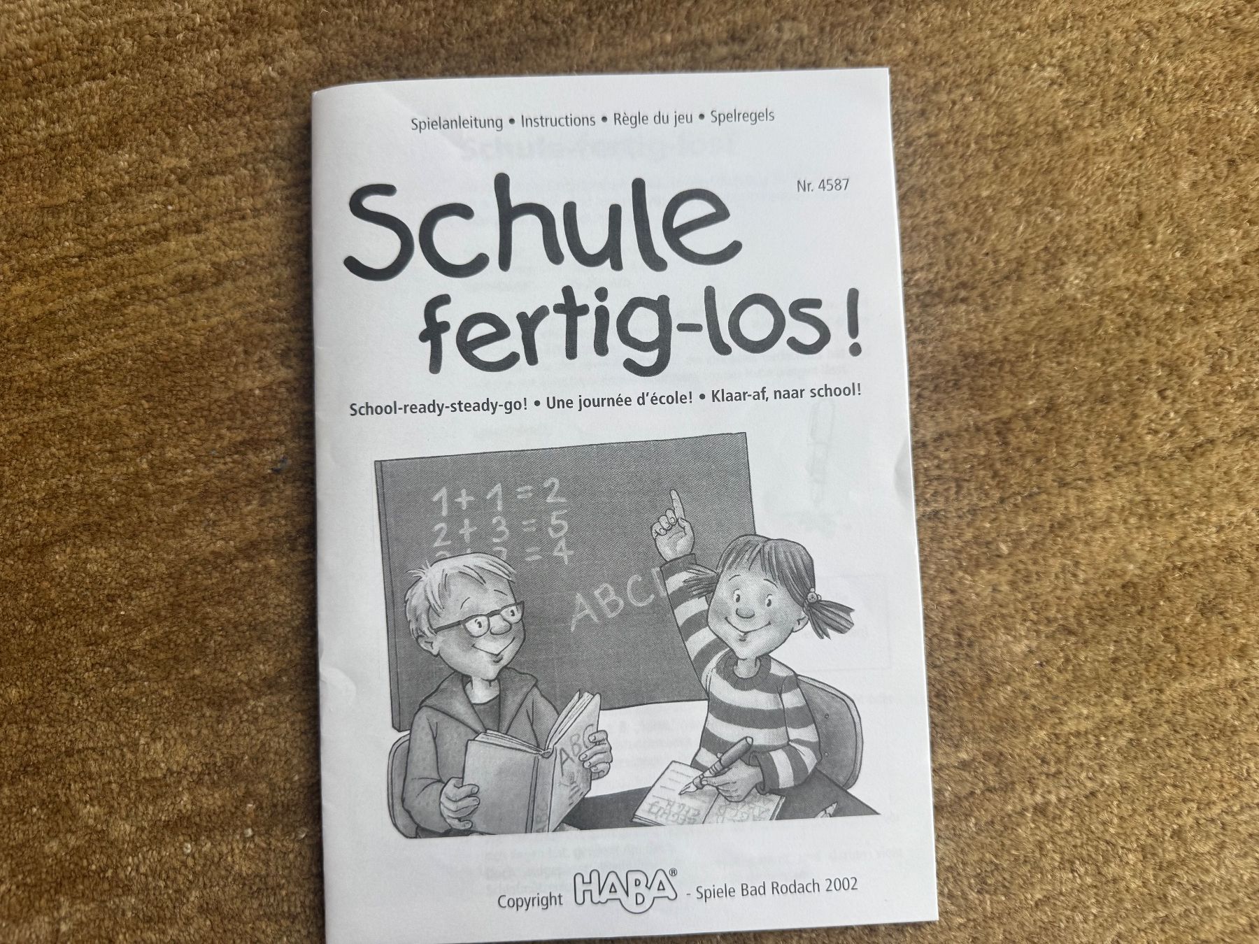 Haba Spiele: HABA - Schule fertig- los! – Gebraucht aus Aarau von Kilauea 5