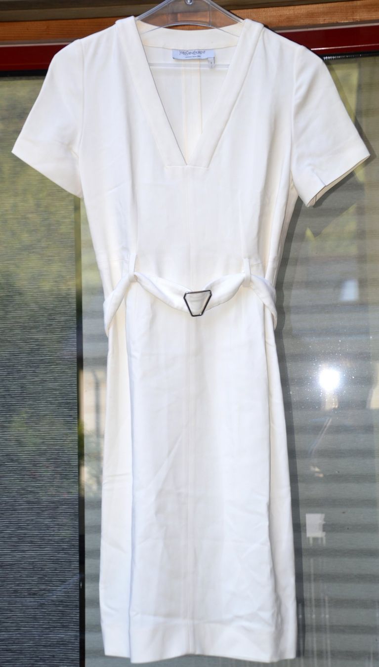 Saint Laurent Kleider: Yves Saint Laurent Kleid / Robe  .38 – Gebraucht aus Collonges von Auganien