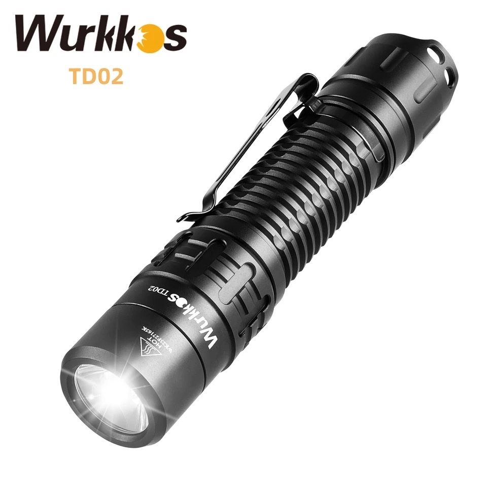 Lampade: Neu: Wurkkos TD02 mit 2000 Lumen – Nuovo e nell'imballaggio originale da Arbon venduto da Helmuth 1