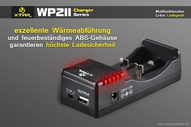 Batterie, Caricabatterie & Alimentatori: Ladegerät XTAR WP2 II – Nuovo e nell'imballaggio originale da Wildberg venduto da Adler77 6