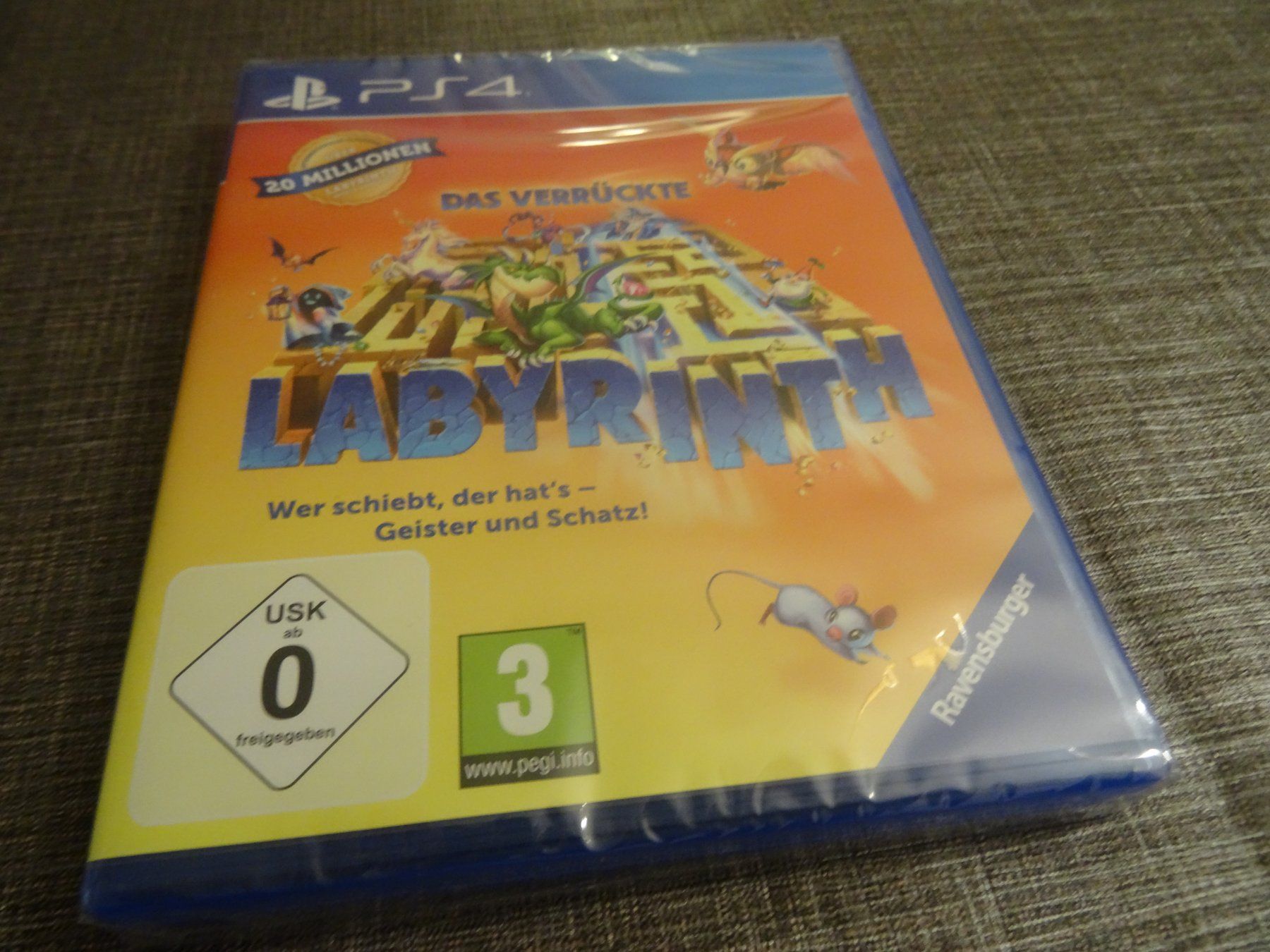 Sony Spiele: Das verrückte Labyrinth PS4 - Neu & OVP – Neu (gemäss Beschreibung) aus Olten von Disc-Ausverkauf