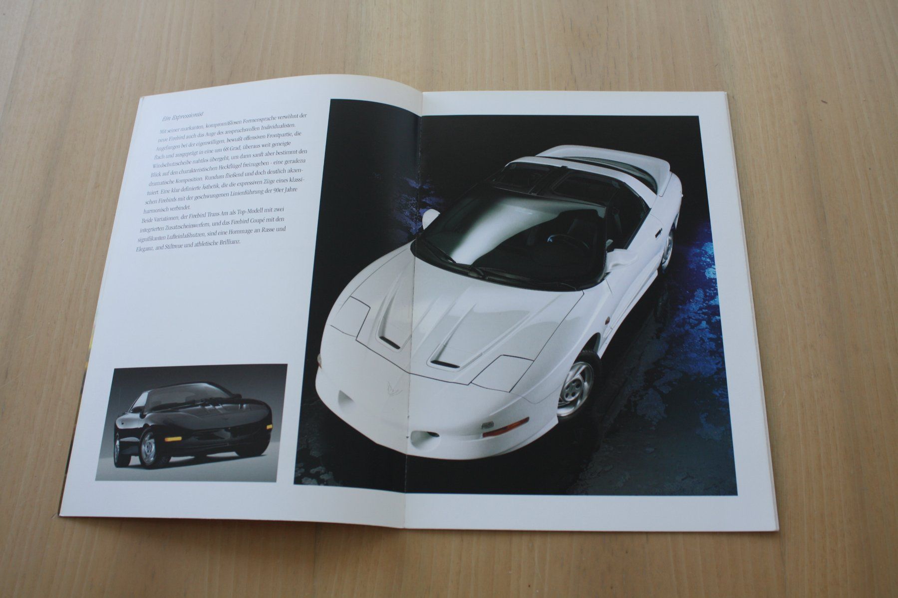 Pontiac Documenti: Pontiac Firebird Prospekt 1993 – Usato da Wikon venduto da erwin400 2