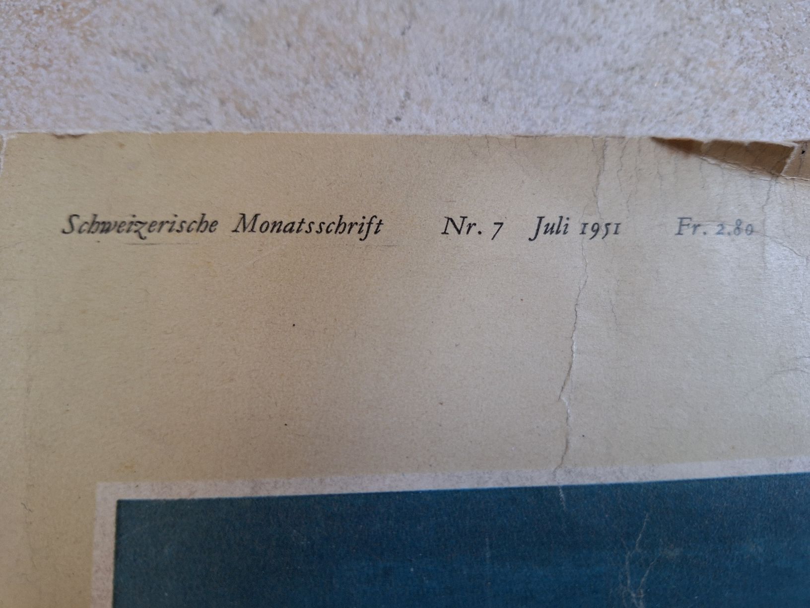 Zeitschriften & Magazine: Du Journal von 1951 – Gebraucht aus Rheinfelden von Cleopatra2000 1