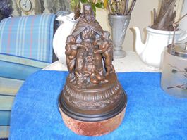 Antike, grosse Heiligenfigurengruppe, ca. 1900