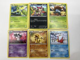 Pokémon Karten Set 6 Stk. 2012 boundaries crossed 🇩🇪