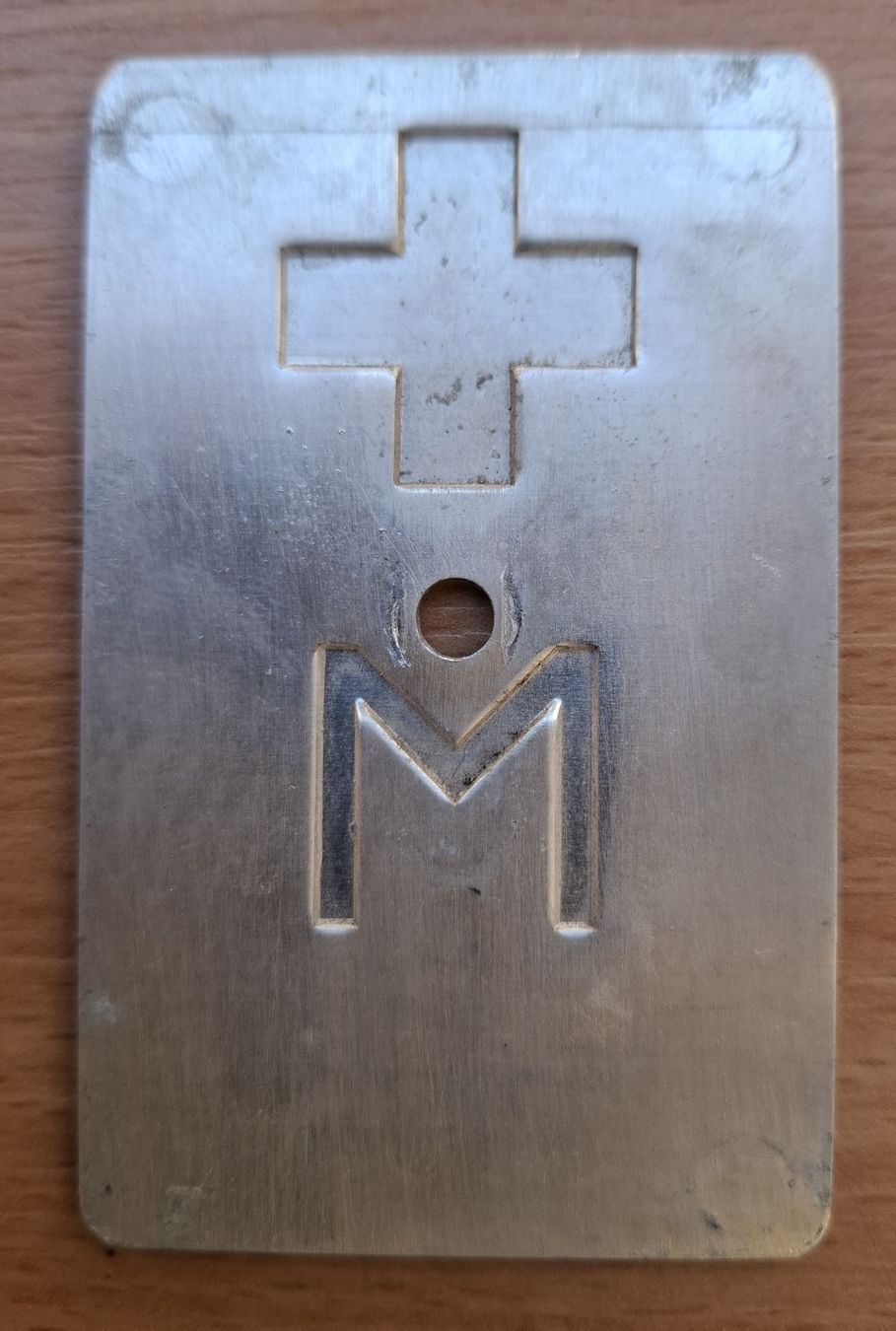 Schilder: Plaque vélo militaire 3001 – Gebraucht aus Avully von lecomtedogoz