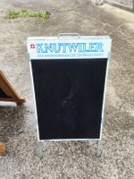 Knutwiler Kundenstopper / Kreidetafel A-Aufsteller – Stabil