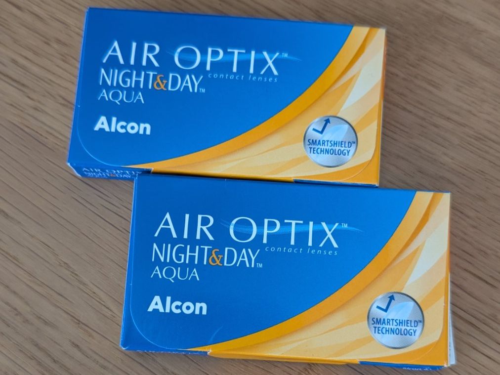 Lenti a contatto: AirOptix Night&Day Aqua - 12 Kontaktlinsen – Nuovo e nell'imballaggio originale da Oftringen venduto da RetroMister