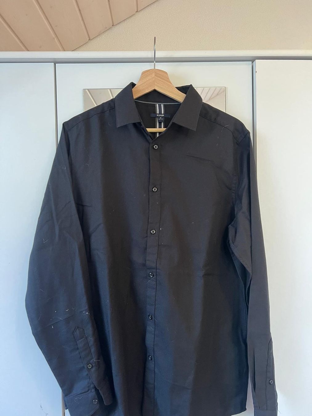 Camicie: Chemise Kiabi noire – Nuovo (secondo la descrizione) da Môtiers NE venduto da ElGreco3099 5