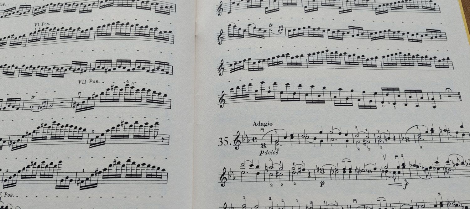 Bücher: Fiorillo 36 Etudes or Caprices Violin Solo – Neu (gemäss Beschreibung) aus Zürich von kba_579s 6