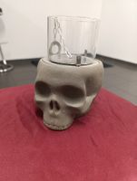 Lampe Skull/ Fonctionne à l'Ethanol liquide