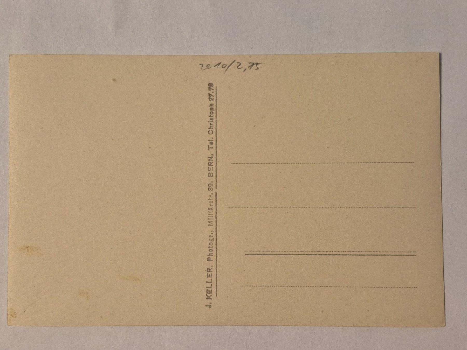 Cartoline postali: Schweizerische Kreditanstalt vermutlich Bern – Usato da Balsthal venduto da Palcivalle 1