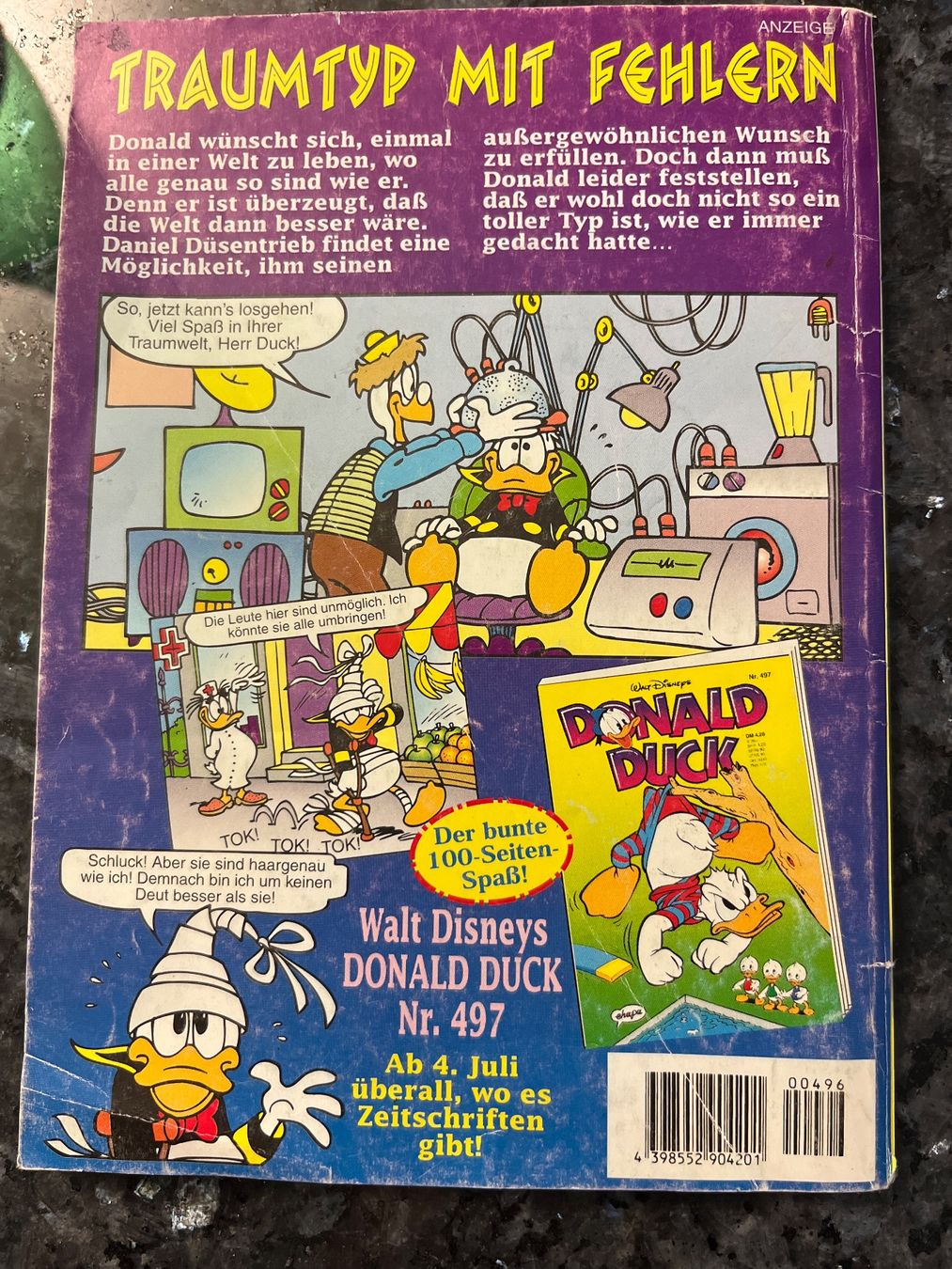 Fumetti: Walt Disney's Donald Duck Nr. 496 Comic 1996 – Usato da Goldach venduto da SSRConzept 2