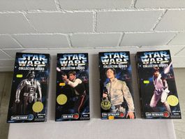 NEUE 4 grosse FigurenVintage 1996 Star Wars Collector Series