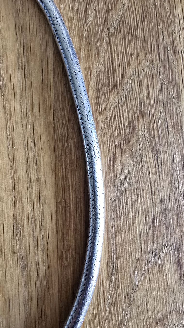 Ketten: Indische Schlangenkette Silber – Gebraucht aus Triesen von Vanlie 1