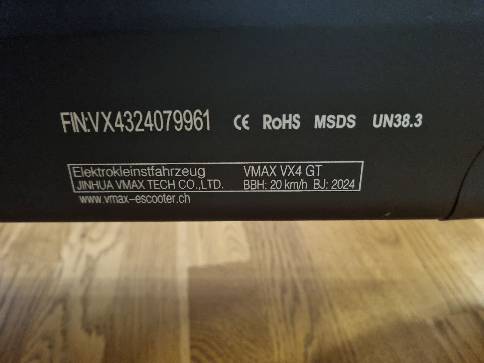 Veicoli elettrici: VMAX 4GT  – Usato da Grosswangen venduto da Josty75 8