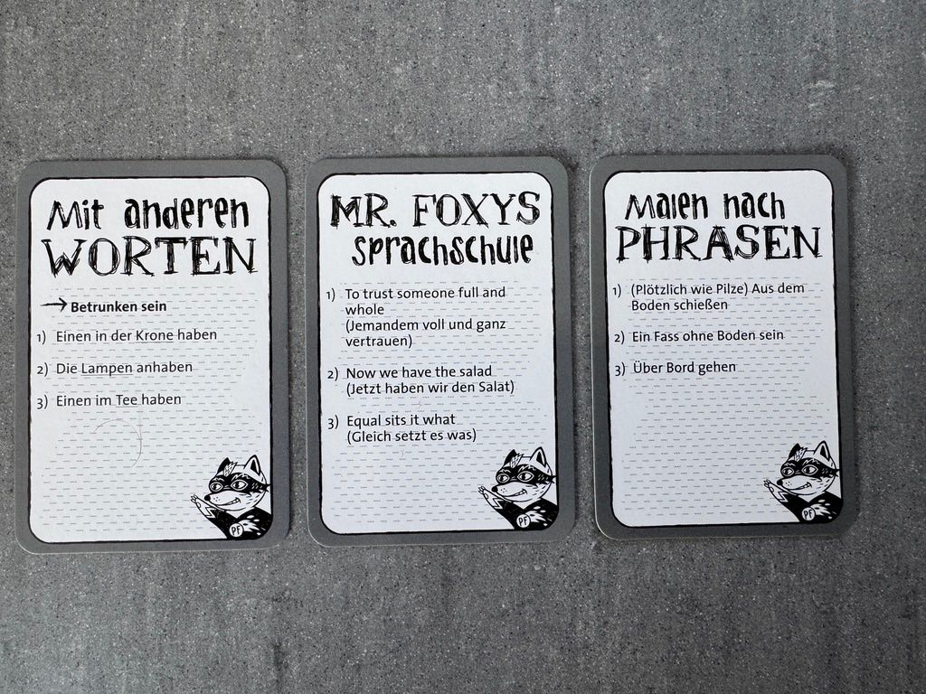 Giochi: Der Phrasenfuchs - Ein blitzgescheiter Ratespass - neu – Nuovo e nell'imballaggio originale da Zürich venduto da Alot16 5
