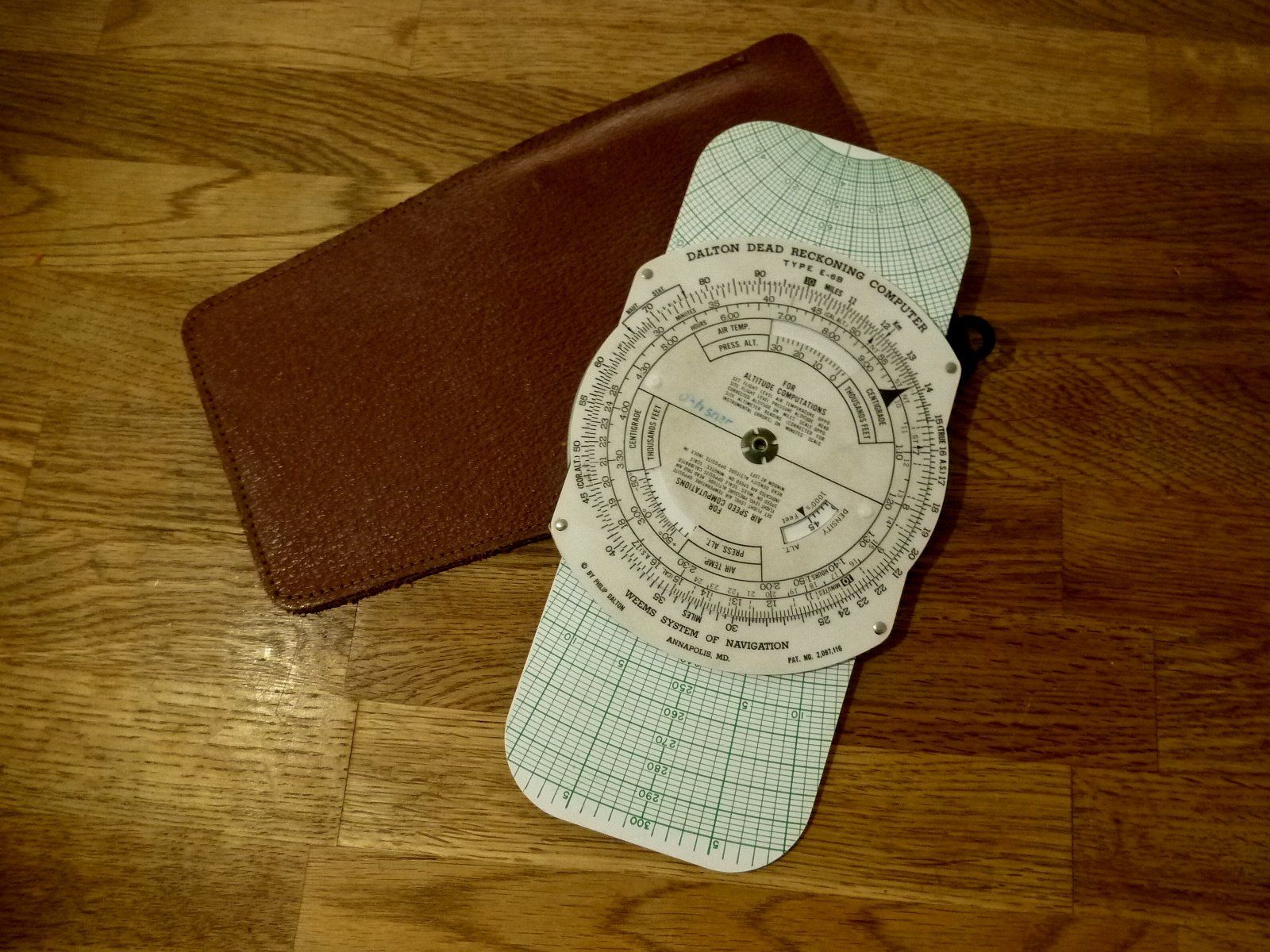 Navigation: Dalton-Navigationsrechner Typ E-6B System Old Gnu – D'occasion à Hochfelden par swissice