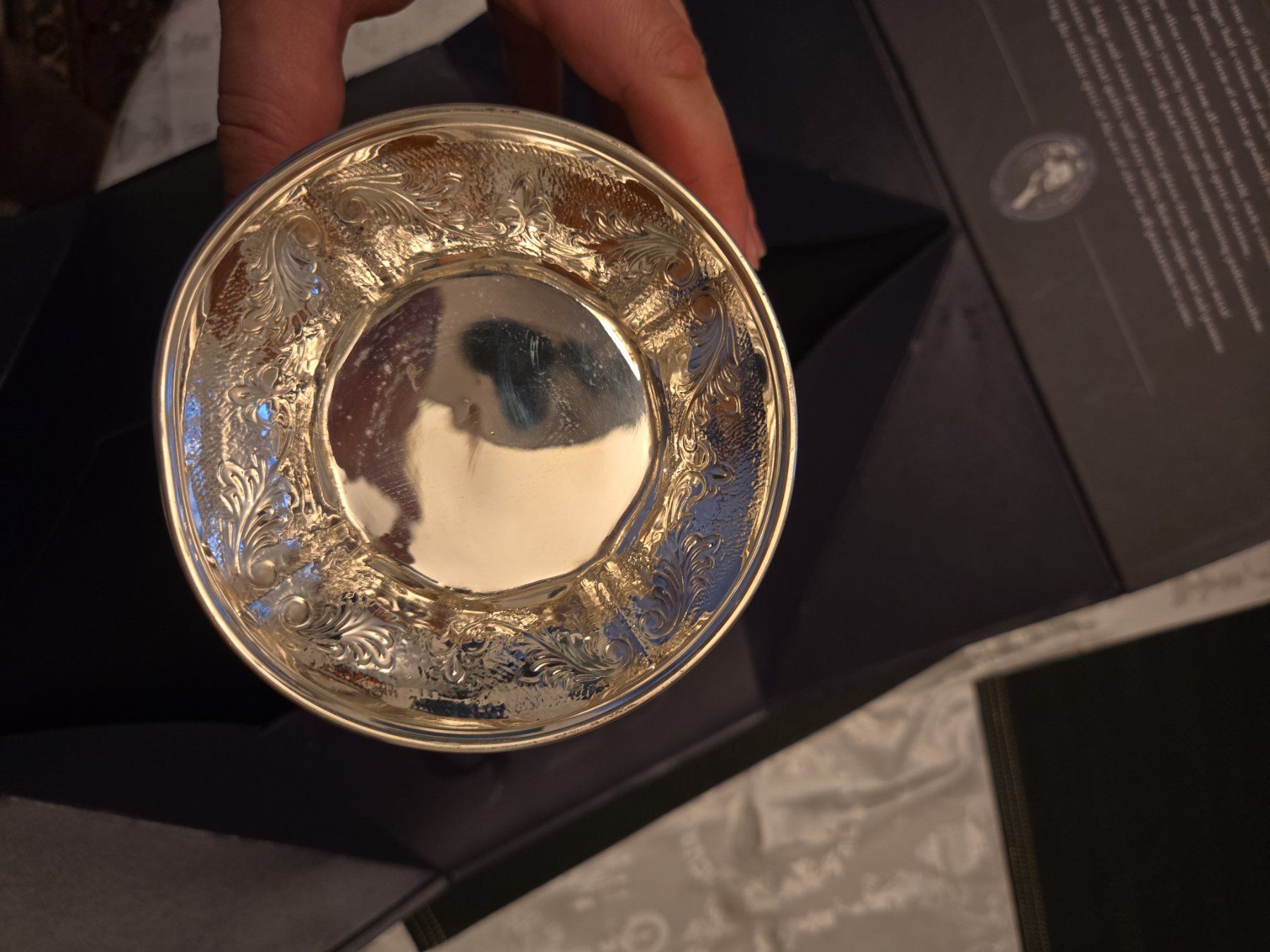 Caraffe: Hazorfim Benedetti Wein Karaffe .Sterling 925 – Usato da Zürich venduto da mistralissimo 9