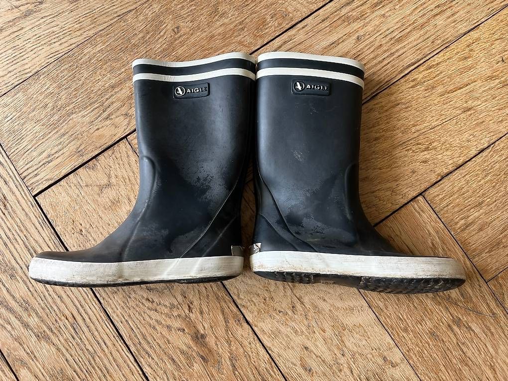 Scarpe per ragazzi: Aigle Gummistiefel 29 gebraucht  – Usato da Basel venduto da mos_2xxs