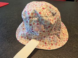 Sonnenhut Pickapooh Blumenmuster Grösse 50/52 wendbar