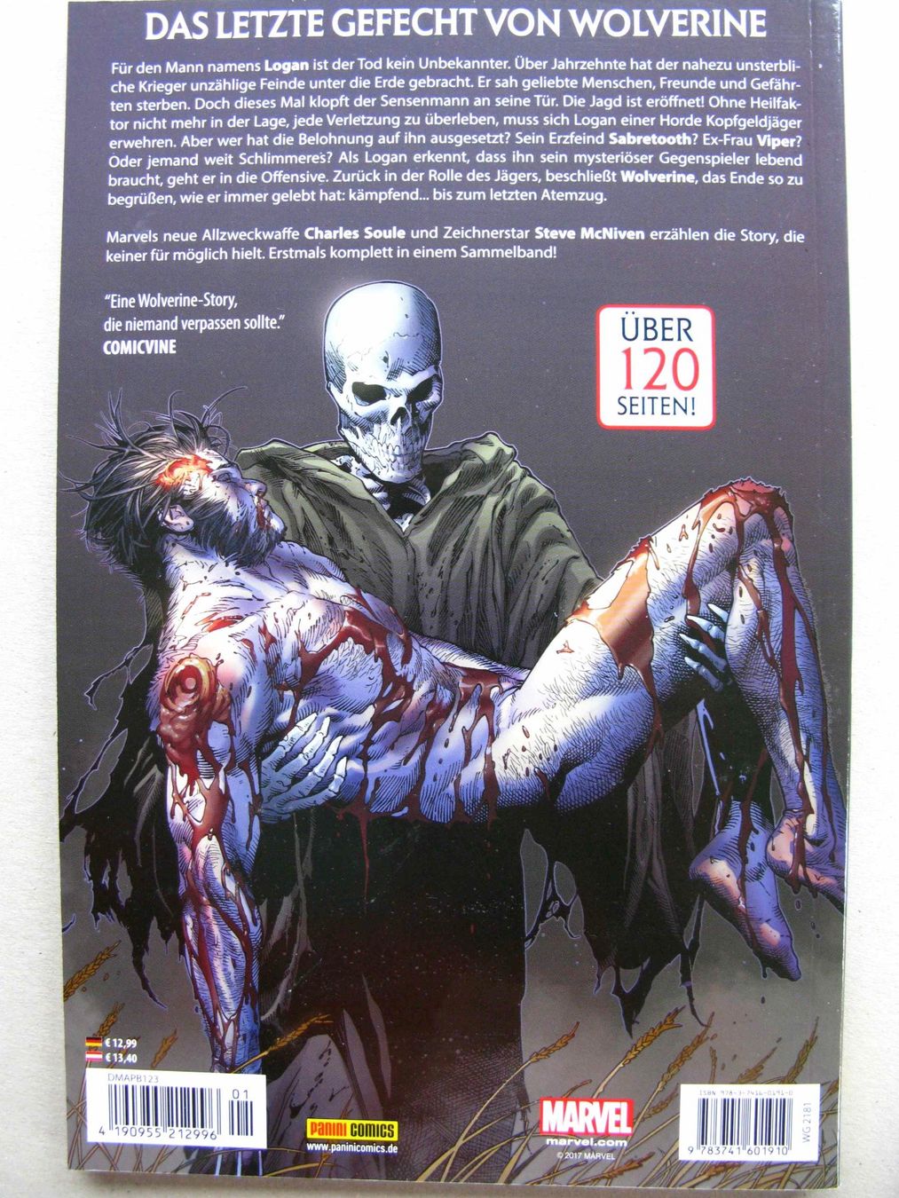 Comics: Der Tod von Wolverine – Gebraucht aus Samstagern von Betscha 1