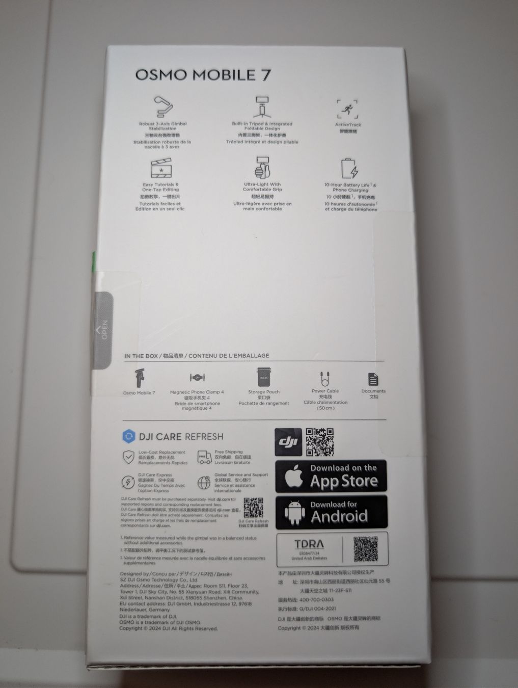 DJI Staffe: DJI Osmo Mobile 7 Smartphone Stabilizer neuwertig – Nuovo (secondo la descrizione) da Birmenstorf AG venduto da foxy0815 1