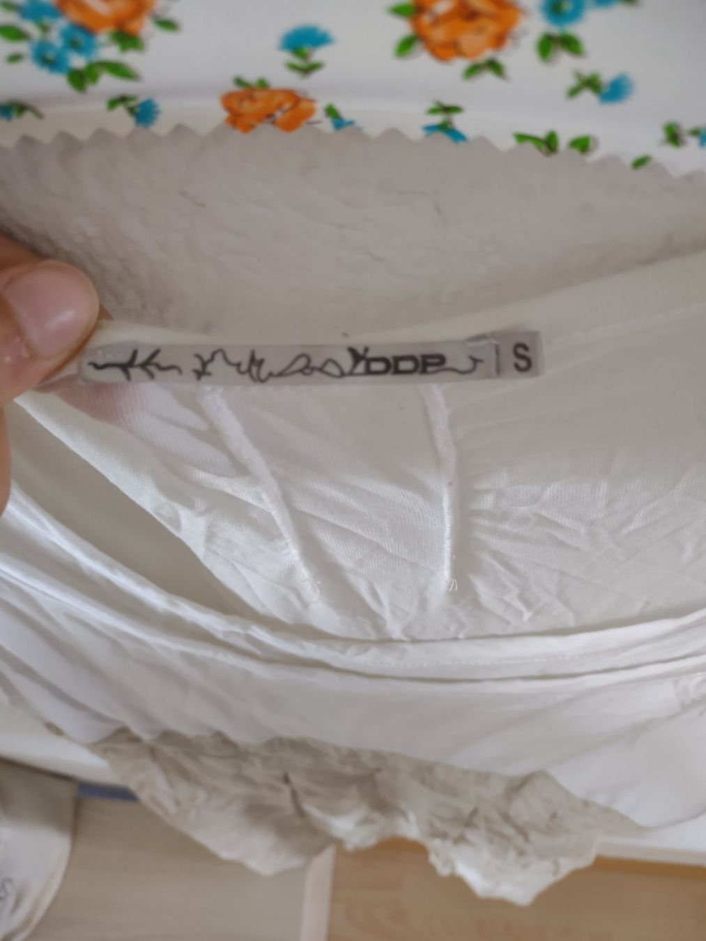 Vestiti: Robe bicolore blanc/beige taille S bon état – Usato da Gasel venduto da any_zyw8 2