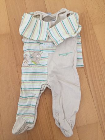 Zweiteiler (Stramplerhose +T-Shirt lang)