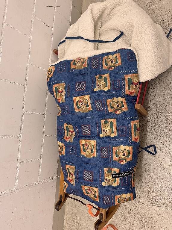 Schlitteln: Schlitten mit Fusssack – Gebraucht aus Fehraltorf von Annkis 3