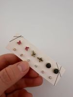 9 Paar Ohrstecker, Modeschmuck, neuwertig🌸
