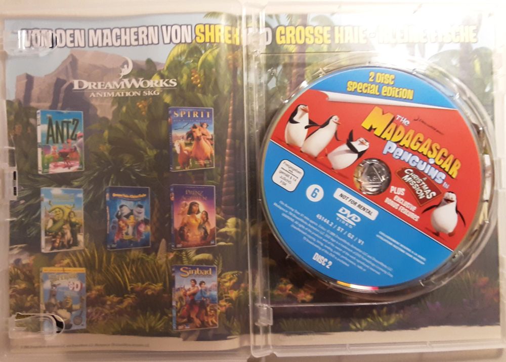 Madagascar 2-Disc Special Edition DVD Film mit Pinguin Film (Gebraucht ...