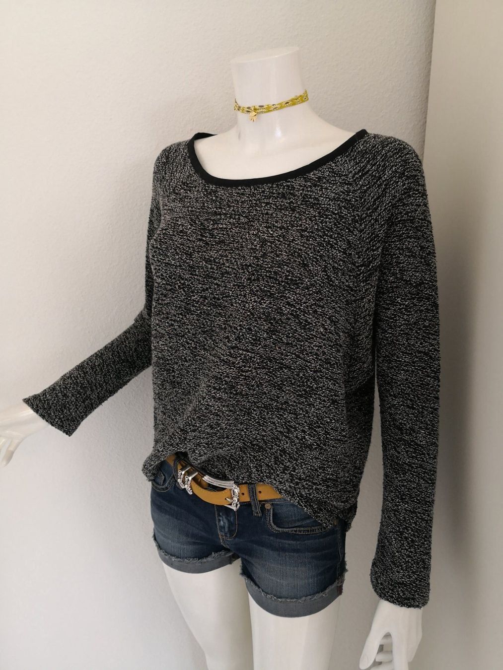 Mango Maglioni & Felpe: 🤩MANGO STRICK PULLOVER ANTRAZIT & SILBERFADEN NEU & D&G P. – Nuovo (secondo la descrizione) da Olten venduto da Naja-Twins-Twins 5