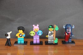 LEGO Minifiguren Serie 27 - V - 4 Figuren