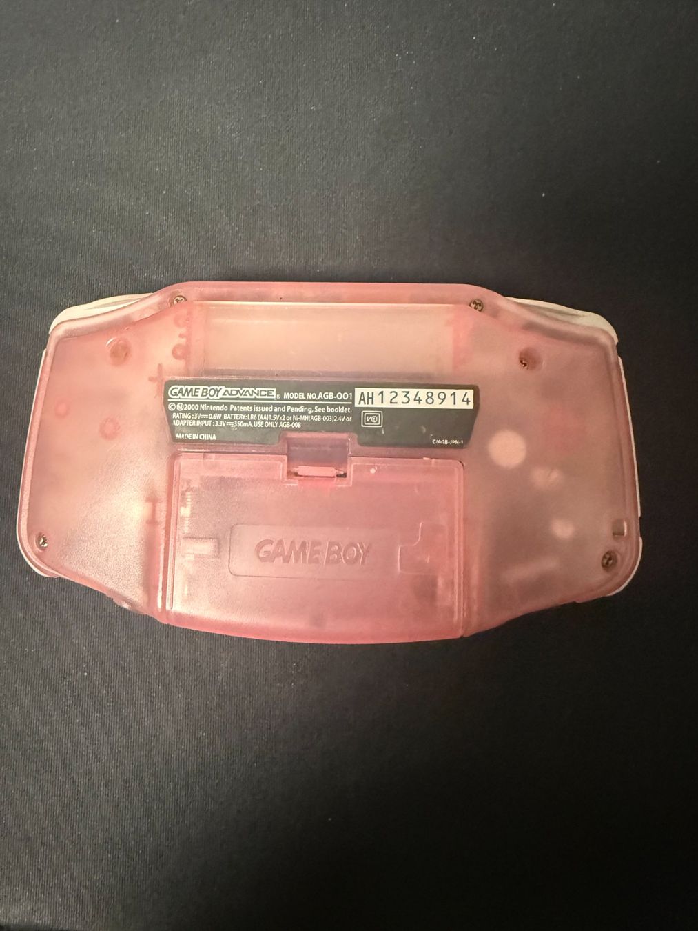 Nintendo Konsolen: Console Nintendo Game Boy Advance Rose – Gebraucht aus Pont-de-la-Morge von Darfal 1