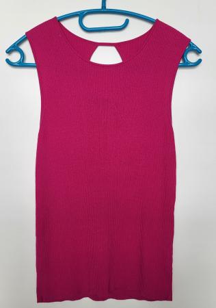 HALLHUBER Top, fuchsia, S
