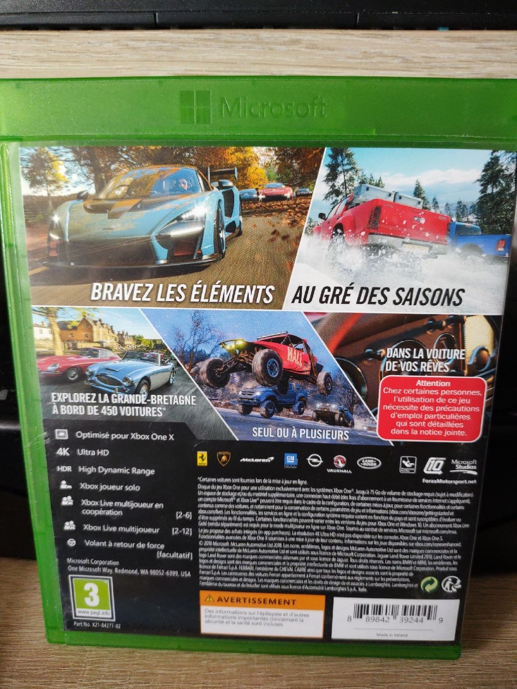 Microsoft Giochi: Jeu Xbox One Forza Horizon 4  – Usato da fribourg venduto da GameSpot 1