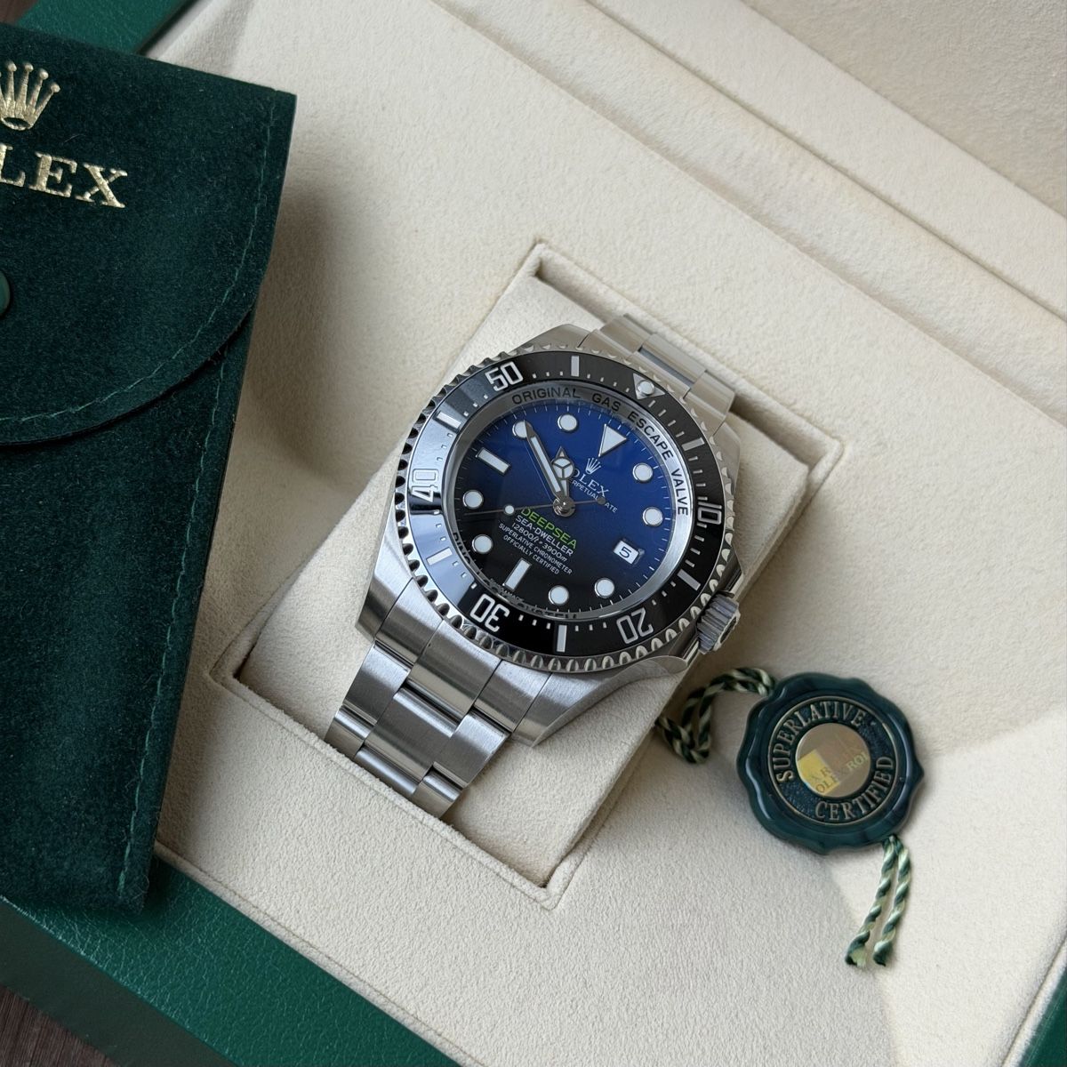 Rolex Orologi: Rolex deepsea d blue full set  – Usato da Genève venduto da mgcrd